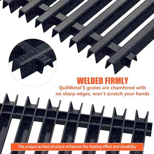 22.5" Flavorizer Bars & 17.5" Grill Grates for Weber Genesis Silver B