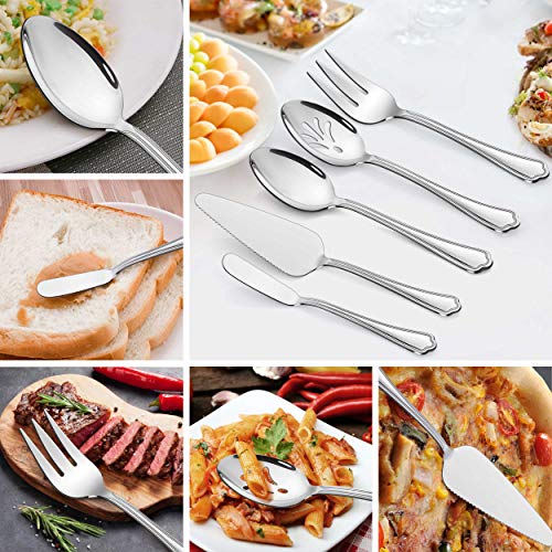 29 Piece Silverware Flatware Set for 4