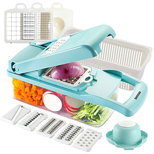 Vegetable Chopper Mandoline Slicer Blue