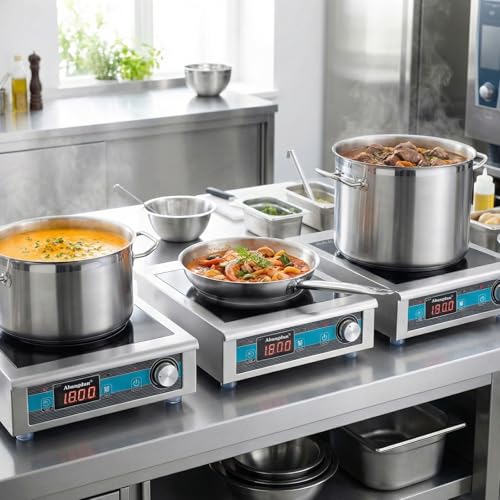 Commercial Induction Cooktop