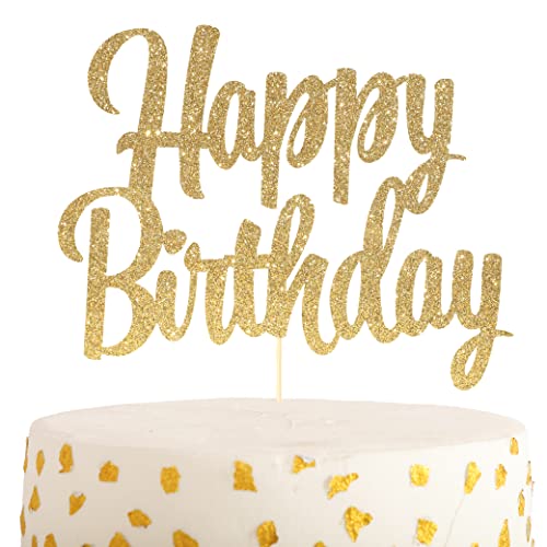 Happy Birthday cake topper