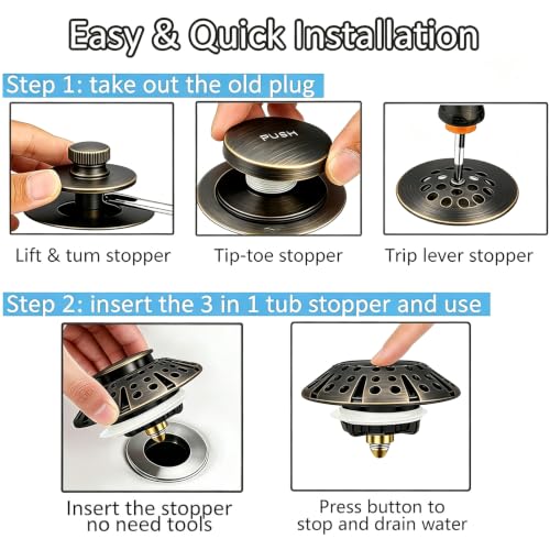 Bathtub Drain Stopper