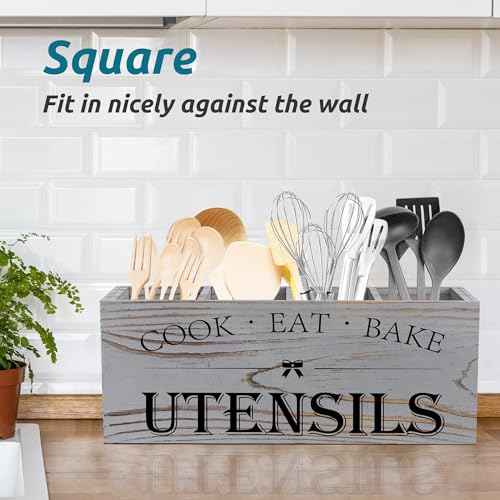 Extra Large Utensil Holder Countertop for Kitchen Counter