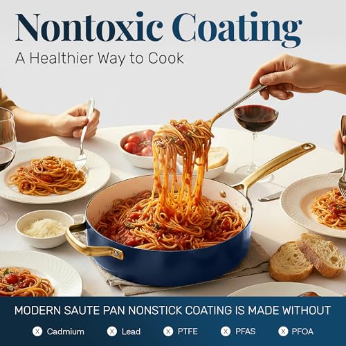 4 Qt Deep Saute Pan with Lid