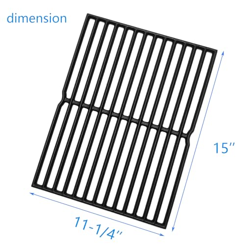 15" Cast Iron Grid grates Replacement Parts for Weber Spirit E200 S