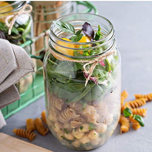 16 oz Glass Jars With Lids (15 Count)
