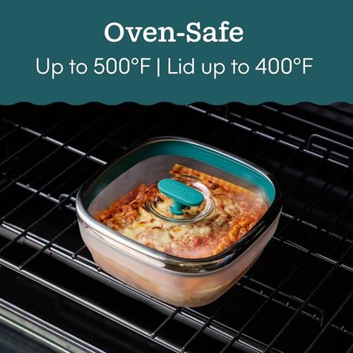 5.5 Cup Glass Food Storage with Lid