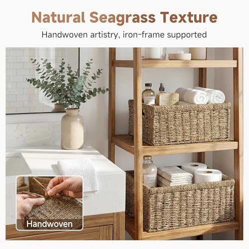 Wicker Storage Baskets (2 Count)