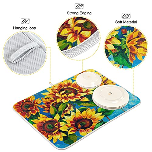 Super Absorbent Dish Drying Mat