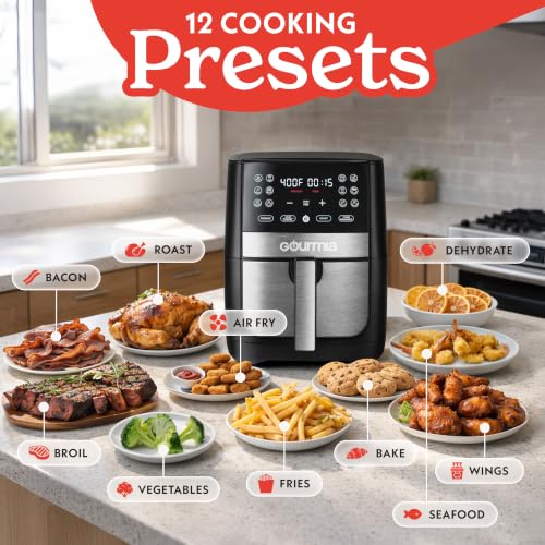 8 Qt Digital Air Fryer GAF826