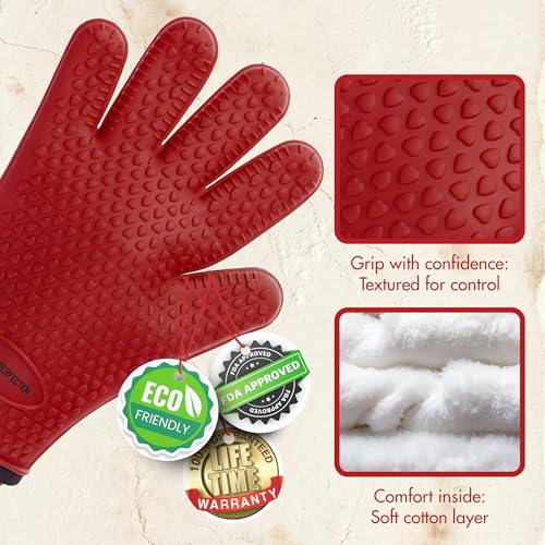 XL Silicone Griddle Gloves