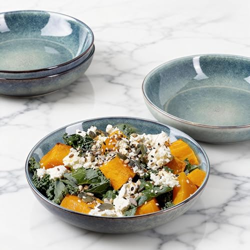 8.5’’ Ceramic Pasta Bowls Set of 6 (6 Count)