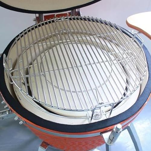 Cooking Grates with Ceramic Heat Deflectors System for Kamado Joe Classic