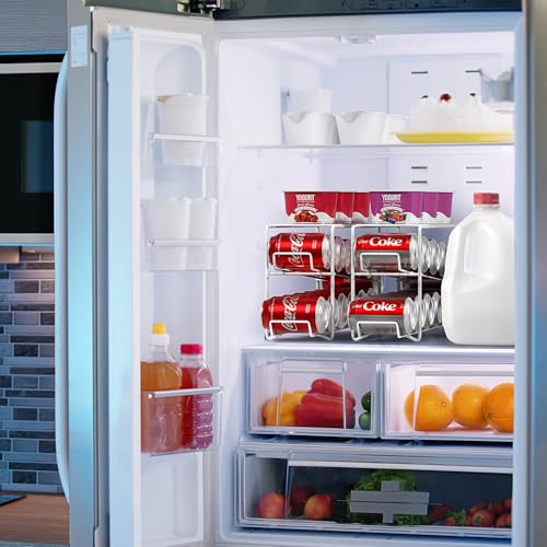 Soda Can Dispenser Rack for Fridge