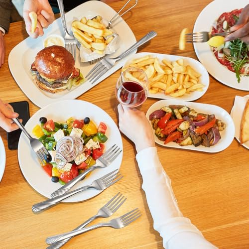 240 Pcs Stainless Steel Dinner Forks Bulk Set (240 Count)