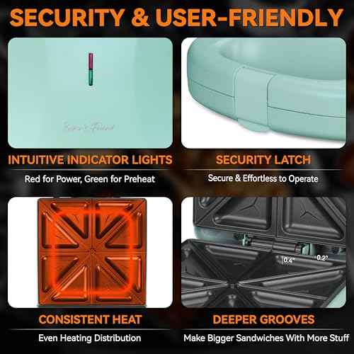 Baker’s Friend Breakfast Sandwich Maker