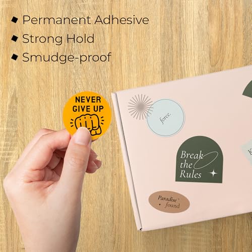 Orange Thermal Labels (300 Count)