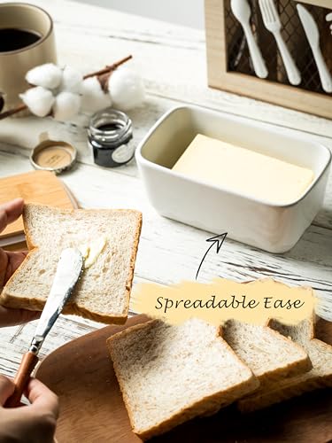 Covered Butter Dish for Countertop