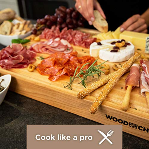 24" Classic Maple Reversible Cutting Board with Juice Groove