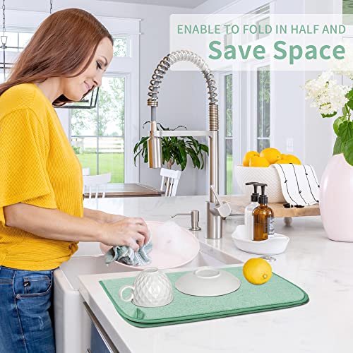 Dish Drying Mats 2 Pack (2 Count)