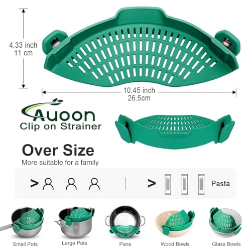 Pot Strainer Clip on Silicone