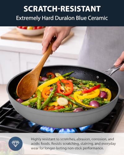 12pc Forged Lightweight Cookware Set (12 Count)