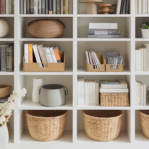 Paper Rope Shelf Baskets (3 Count)