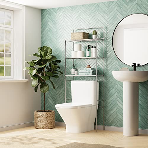 Over the Toilet Storage Shelf Space Saver
