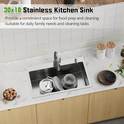 30x18 In Drop Inch Kitchen Sink