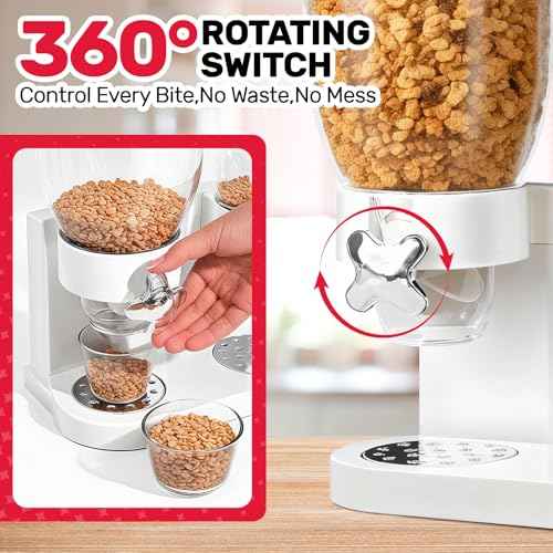 Triple Cereal Dispenser Countertop 2L