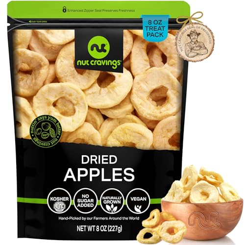 Dried Apple Rings Slices (8 Ounce)