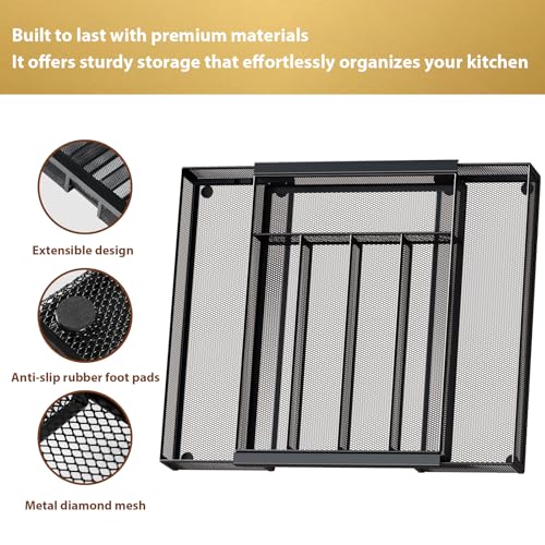 expandable silverware tray