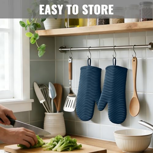 Silicone Oven Mitts (2 Count)