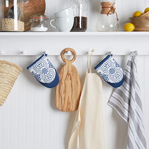 Strie Medallion Mini Oven Mitt 2 (2 Count)