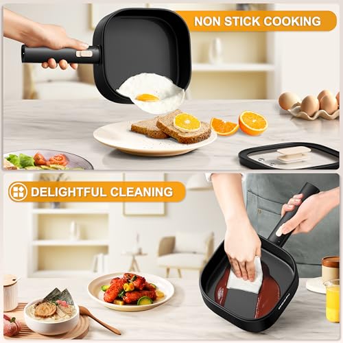 2L Electric Hot Pot with Steamer