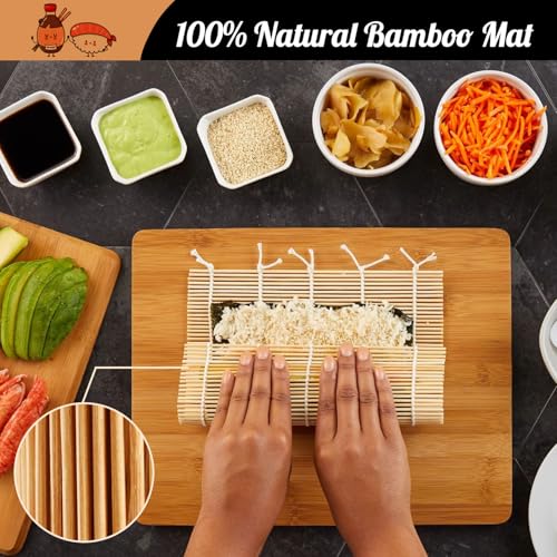 No Plastic Bamboo Sushi Making Kit