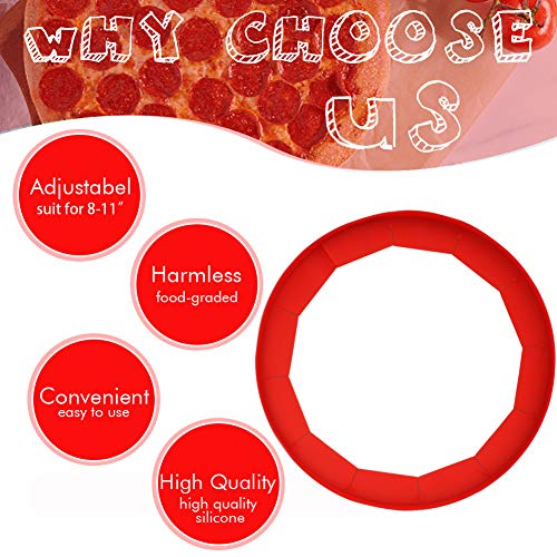 Adjustable Silicone Pie Crust Shields (2 Count)