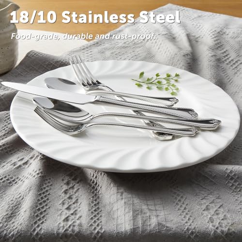 40 Piece Silverware Set