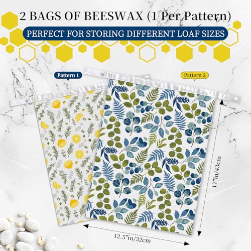Reusable Beeswax Bread Storage Bag