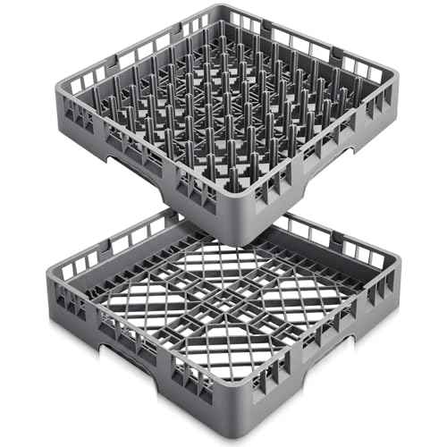 2 Pack Commercial Dishwasher Tray Rack (2 Count)