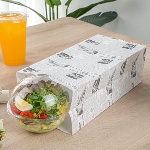 Bag Tek 8 Lb Disposable Lunch Bags (100 Count)