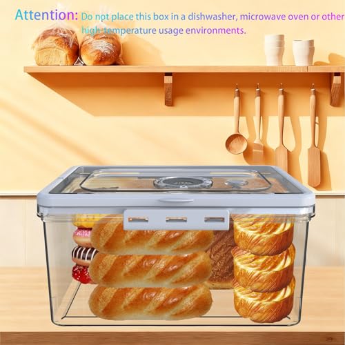 Bread Box With Digital Hygrometer (10 liter(s))