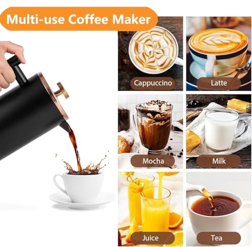 Small French Press Coffee Maker 600ml