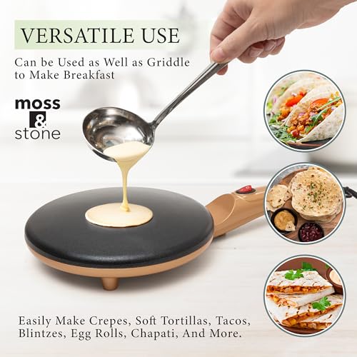 Gold Electric Crepe Maker