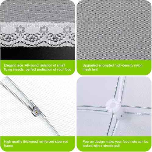 6 Pack 17" Mesh Food Covers