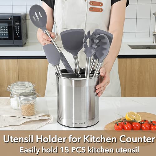 Extra Large Kitchen Utensil Holder for Countertop