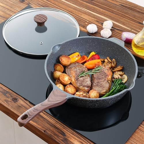 Nonstick Deep Frying Pan Skillet