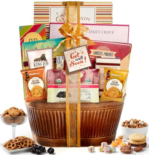 Get Well Soon Grand Gourmet Gift Basket & Care Package