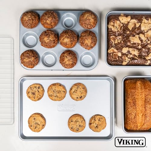 Premium Nonstick Ceramic Baking Sheet Pan Set