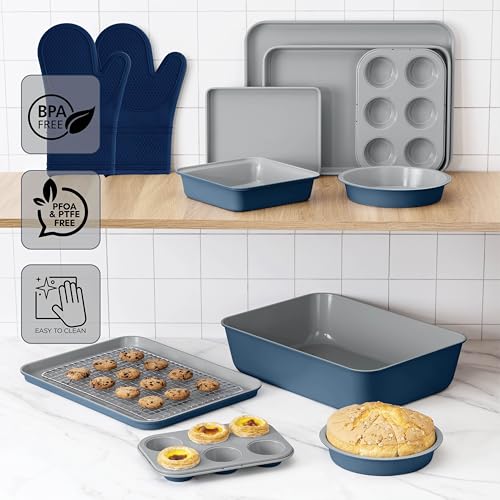 Nonstick Stackable Bakeware Set